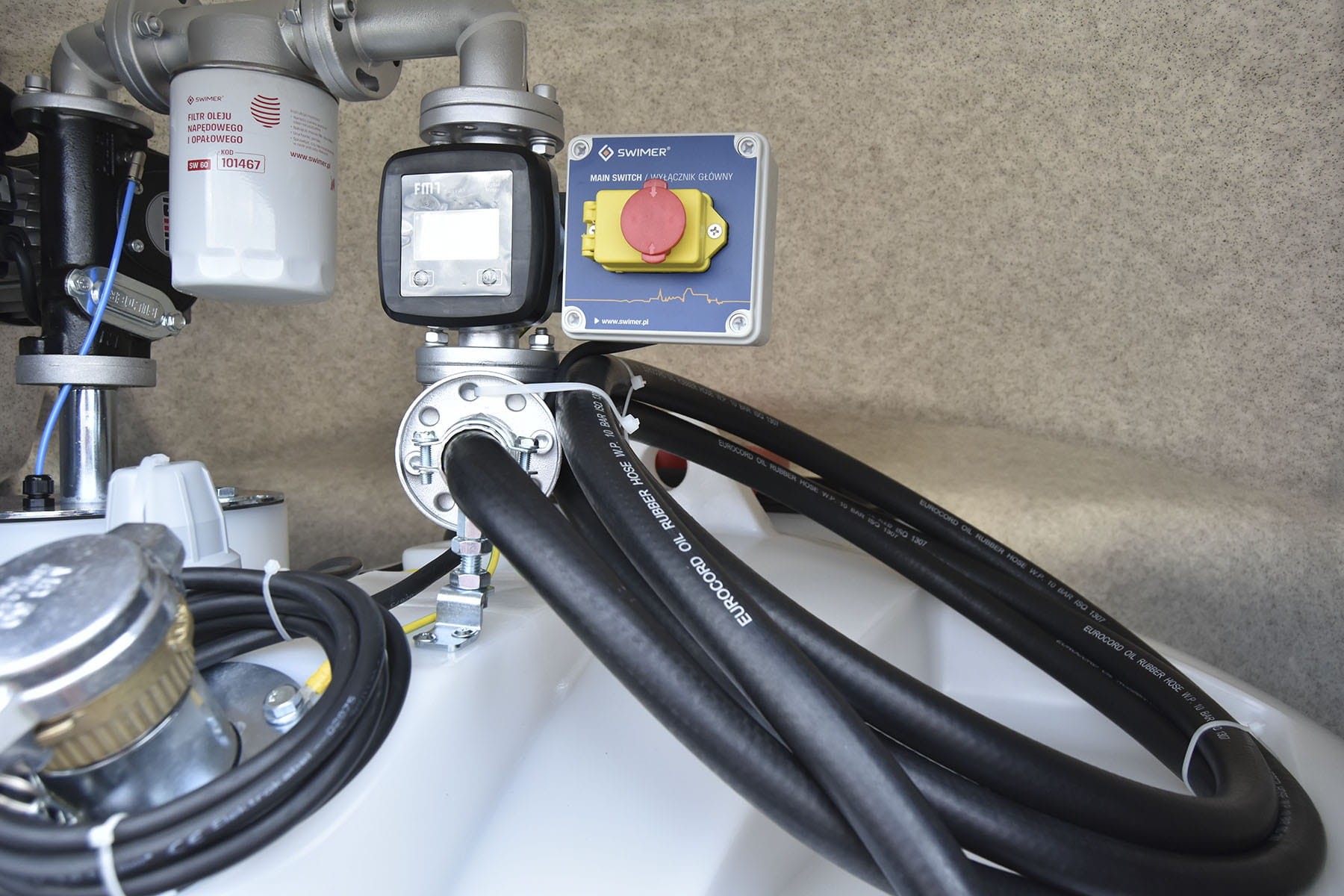 Zbiornik dwupłaszczowy 1500 litrów Swimer Ecoline Basic - obrazek 4