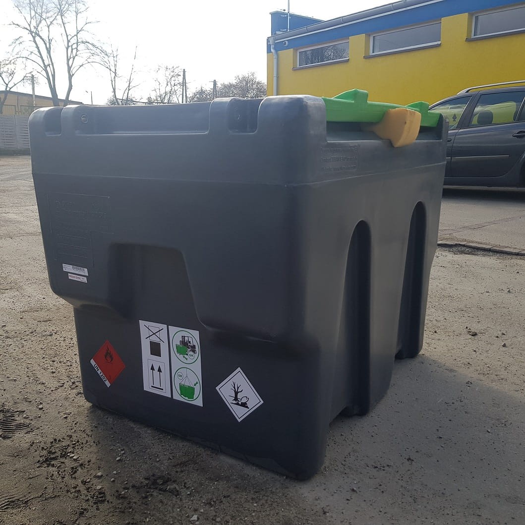 Zbiornik mobilny 430L, pompa 12V, licznik K600 wersja LUX - obrazek 3