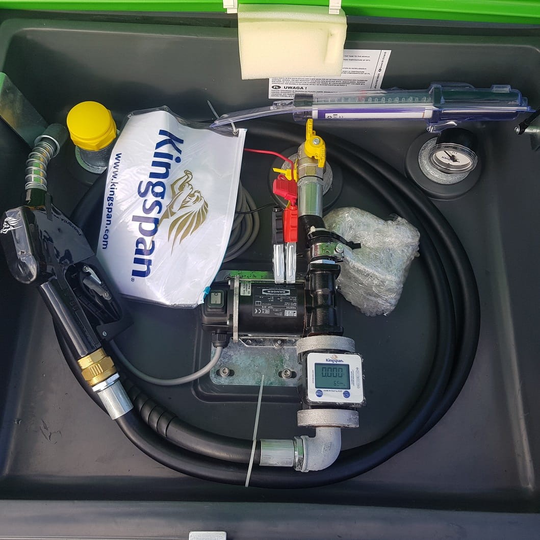 Zbiornik mobilny 430L, pompa 12V, licznik K600 wersja LUX - obrazek 5