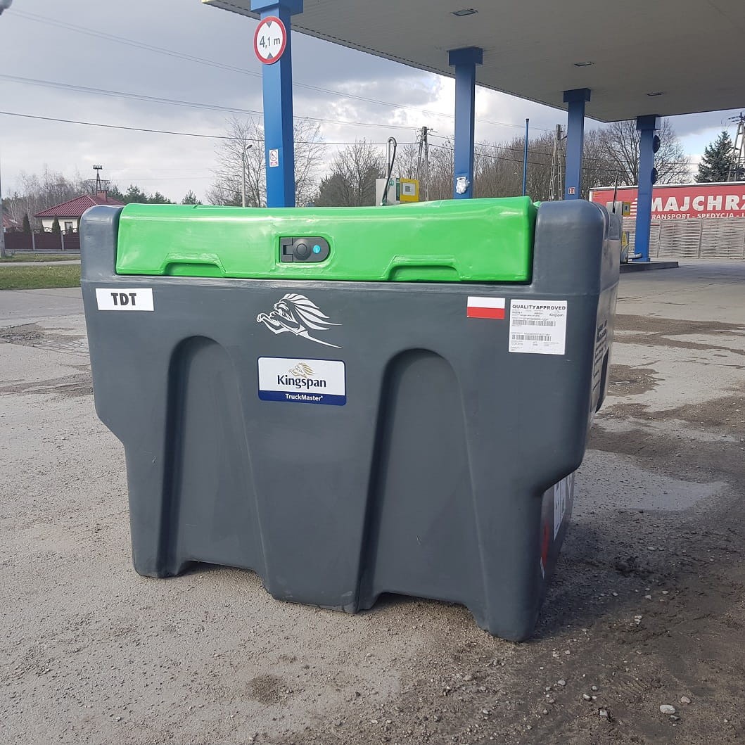 Zbiornik mobilny 430L, pompa 12V, licznik K600 wersja LUX - obrazek 4