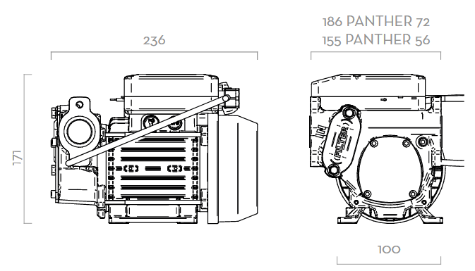 Pompa 56l/min PIUSI Panther - obrazek 2