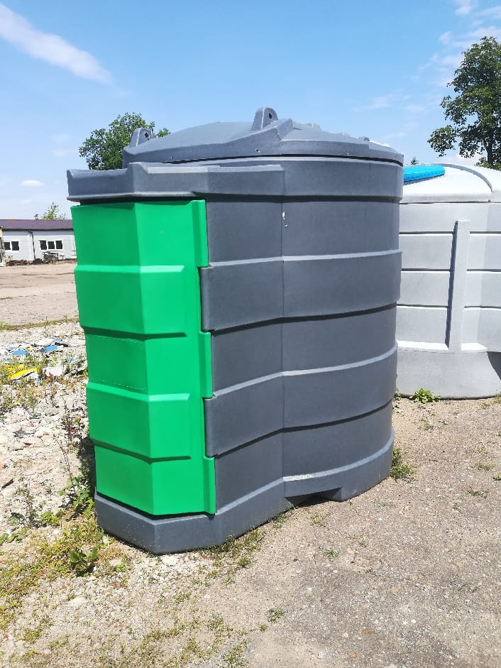 Zbiornik dwupłaszczowy, atestowany 2500l Monolit